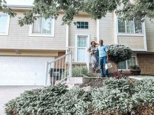 It was a pleasure to help John and Angel find their first home for their family. The backyard is HUGE!