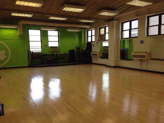 Dance room on 2nd floor