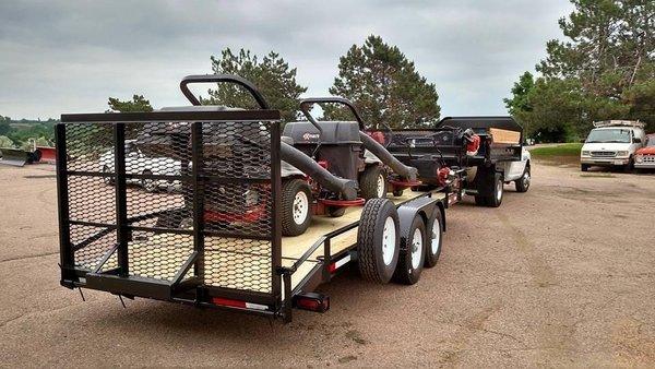 22' 14' K GVW Equipment Trailer