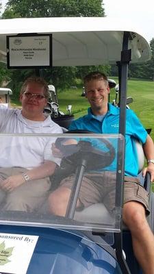 2014 Chamber of Commerce Golf outing. Rock-n-Hands had a golf team and volunteered to putt putt challenge.