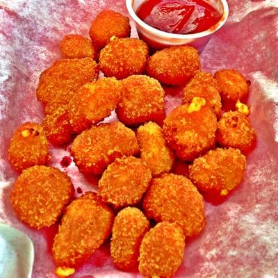 Wisconsin fried cheese curds.