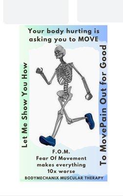 Fear of Movement can make things 10xworse