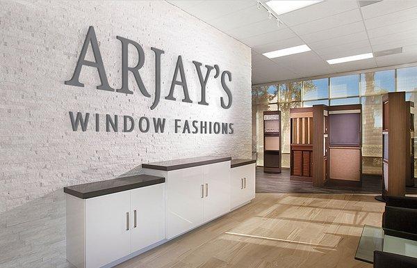 Arjay's Window Fashions Logo / Signage