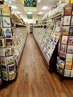 Largest selection of 50% OFF greeting cards.