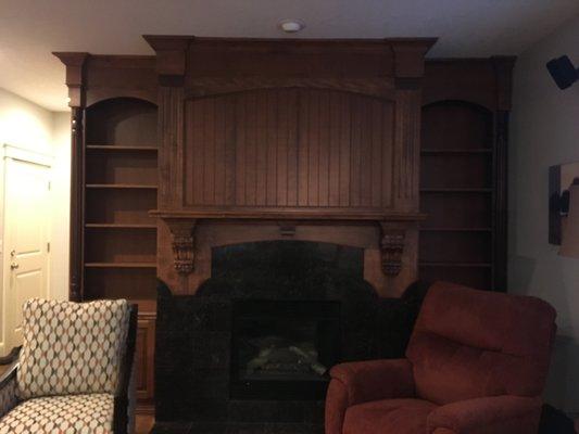 Before Fireplace Surround