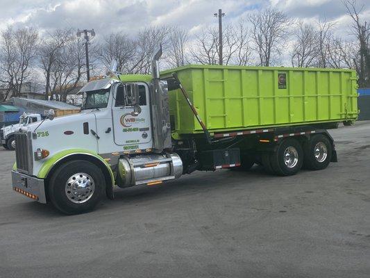 WB Waste Solutions has 15, 20 and 30 yard dumpsters to handle any residential or commercial project.