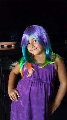 Kids love wigs too!