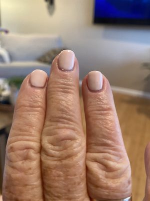 This is how your nails should look after a week, not just after leaving the salon.