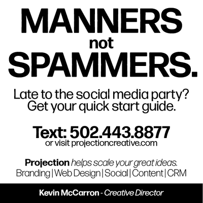 Manners, not spammers.