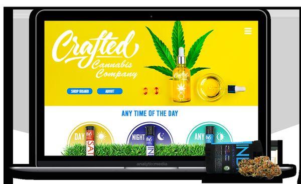 Analytix Media client; Crafted Cannabis