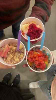 Blu Berry Frozen Yogurt