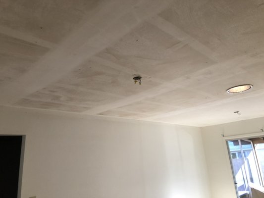 Popcorn ceiling removal