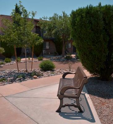 Enjoy the landscaping in the beautiful Arizona climate