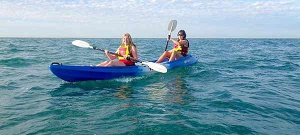 Weight Crafters / CFS Fitness Camp for Adults offers fun activities like kayaking and paddleboarding as part of your personalized training.