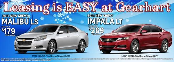 Impala & Malibu Lease