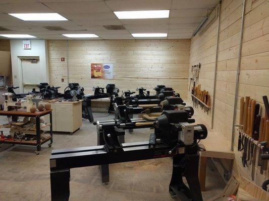 Our new turning center