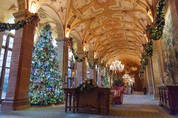 Custom holiday decor the Breakers West Palm Beach