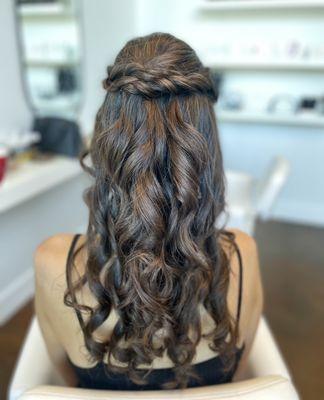 Wedding hair