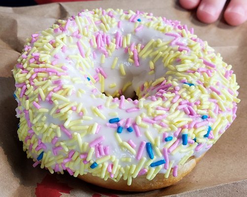 Vanilla Dip Donut at Tim Horton's Scott St.