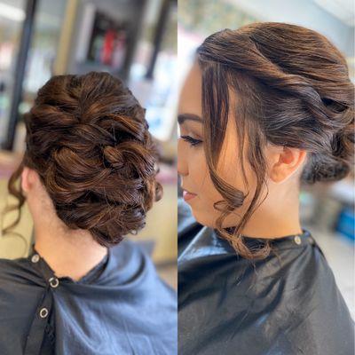 Elegant updo