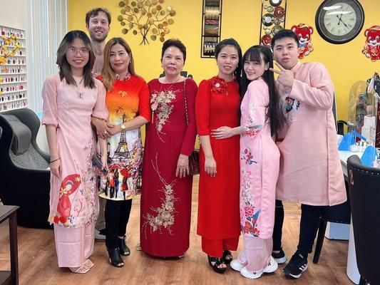 Our staff on Lunar New Year 2022