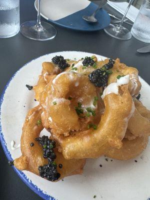 Caviar Onion Rings