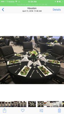 Corporate Event Luncheon at Norton Rose Fulbright Law Firm