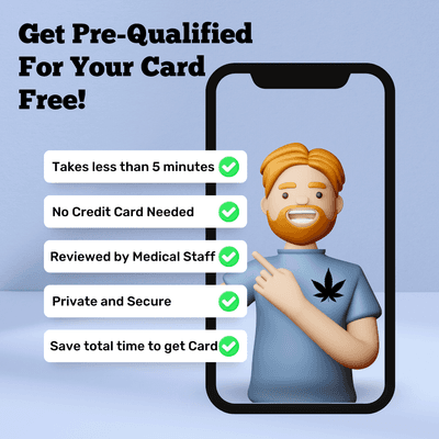 Get Pre-Qualified for free for your medical marijuana card, at www.cannabiscardorlando.com