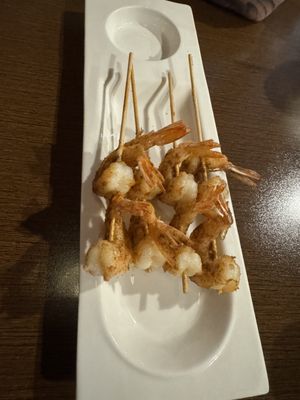 Chicken skewers