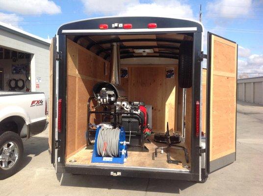 We can install into any trailer cargo truck or van customize it!