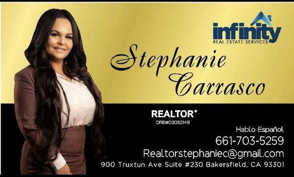 Stephanie Carrasco Business card