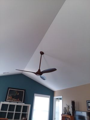 Ceiling fan installed by Jon