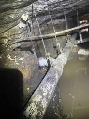 Main sewer line replacement