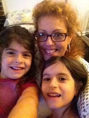 Me and two of my granddaughters.