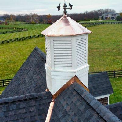 Custom Copper Cupolas