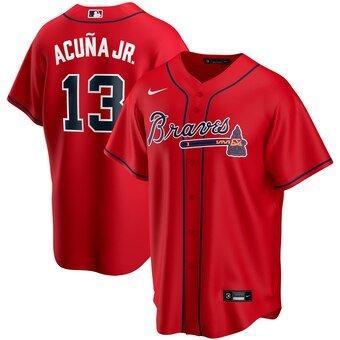 Don't have he new NIKE 2020 Scarlet Alt Acuna Jersey yet?