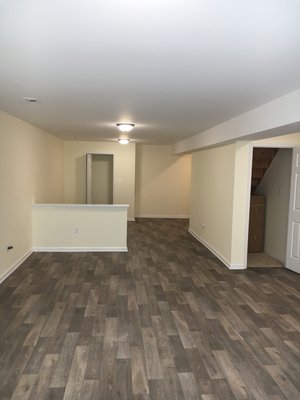 Finished basement