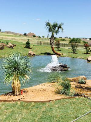 Water Feature Canyon West Golf Course Weatherford, TX