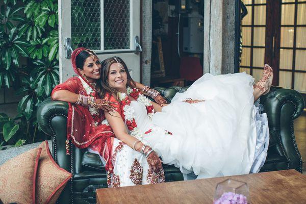 Queer Wedding Photography // Lesbian Indian Wedding Los Angeles Steph Grant