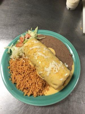 Smothered burrito