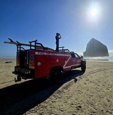 Protecting people on the beach and surrounding area May 2024