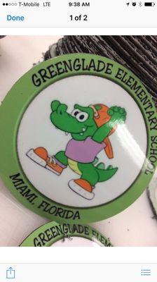 Greenglade Car Magnet