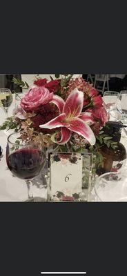 Gorgeous low centerpiece