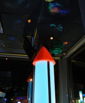 OUTERSPACE ROOM-KIDS DENTAL PLACE-GLENDALE, CA-INTERIOR BY ROBERT HARPER-HPL LIGHTING AND EVENT SERVICES