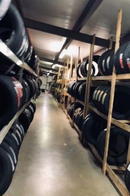 Huge Collect of Tires.