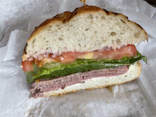 Roast beef sandwich