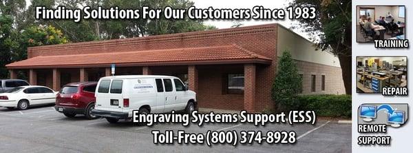 Engraving Systems Support will come to you!