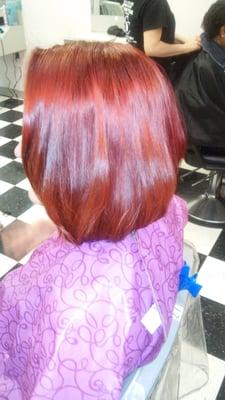 Color , cut and style