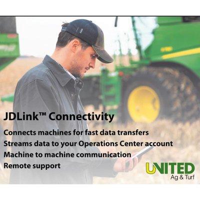 Stay Connected with your equipment and remote support from John Deere & United