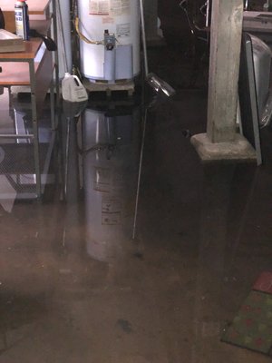 We do take care of flooded basements.